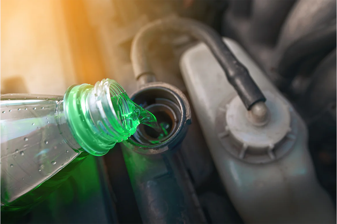 Engine Coolant Replacement